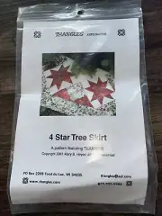 Thangles Explorations 4 Star Tree Skirt by Mary B Hayes