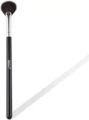 COSLUXE BEILI Fan Brush Professional Blush Brush Soft Vegan Synthetic Makeup Brush for Face Highlighting,Buffing and Blending with Powder Cream Cosmetics Blusher Highlighter Applicator Eyeshadow Brush