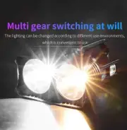 High Power Flashlight LED Torch Waterproof Spotlight Searchlight Rechargeable