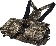 [Generic] Upland Hunting strap vest/water proof canvas Hunting vest/Hunting vest/Upland strap vest (MAX), Camo, 46-58