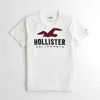 在飛比找Yahoo奇摩購物中心優惠-Hollister HCO 短袖 T恤 白色 0965