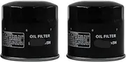 Motorcycle Engine Oil Filter For VN800 W650 VN1500 VULCAN CLASSIC TOURER Z750 750 ZX6RR NINJA 600 250 2000(2 pcs)