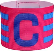 Football Captain Bands, Football Captain Bands, Sports Bracelet, Anti-Drop Adjustable Player Bands, Football Game Accessories, Elastic Captain Bracelets for Football