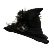 Halloween Skeleton Witch Hat Unique Gear Spiders Wizard Retro Costume Cosplay
