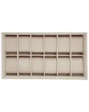 WOLF 1834 Vault 12pc Watch Tray Insert