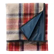 PENDLETON Vintage Dress Stewart TARTAN Plaid BLANKET ROLL-UP