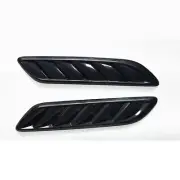 Car Decorative Front Bonnet Vents Hood Air Flow Intake Scoop Covers ABS Plastic