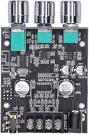 Mini Stereo Power Amplifier Module, Audio Amplifier Board DC 9 to 24V with Excellent Manufacturing Technology, Applicable to Sound Engineering