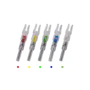 3X Color Lighted Nocks Led Flash Light up Nock Fit Inner Dia 6.2mm Arrow Archery