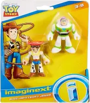 Imaginext Toy Story Buzz Lightyear & Jessie 2 Figure Set