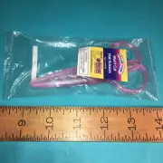 SCISSORS CHILDREN'S PLASTIC SAFETY (blunt tip) WON'T CUT HAIR COLORATIONS PINK