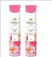 Yardley London London Mist Deodorant Spray - For Men & Women (300 ml, Pack of 2
