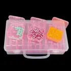 Household Beads Container Nail Art Organizer Square Plastic Box