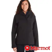 在飛比找蝦皮商城優惠-【Marmot】女單件式防水連帽外套『黑』M12389