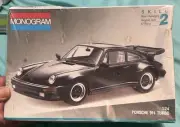 Vintage Monogram 1/24 Scale Porsche 911 Turbo Model Kit New Factory Sealed