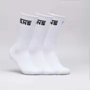 [Vans] Vans Women's Classic Crew Socks Pack in White One Size White