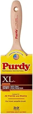Purdy 144380340 XL Series Sprig Flat Trim Paint Brush, 4 inch