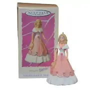 1997 Hallmark Springtime Barbie 3 Keepsake Ornament IOB QEO8642