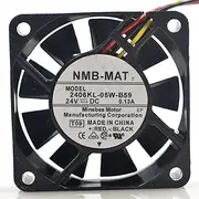 DJHAQDM Compatible for NMB-MAT 2406KL-05W-B59 24V 0.13A 6cm 6015 3-Wire Cooling Fan