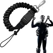 Scuba Diving Camera Lanyard,Anti-Lost Strap with Quick Release Buckle | Camera Lanyard for Scuba Diving, Outdoor Climbing, Underwater Photography