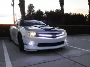 4.5" ROUND UNIVERSAL SWITCHBACK HALO LED BUMPER FOG LIGHT KIT