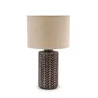 Home Design Mora Table Lamp Textured Ceramic Base Home Decoration Lighting