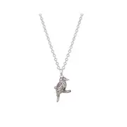 Gibson Gifts Silver Plated Aust Fauna Necklace Kookaburra Womens Jewellery