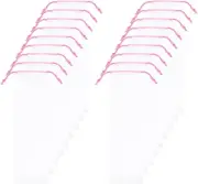 18Pcs Umbrella Bags 17.7"X4.7" Wet Umbrella Sleeve Cover Reusable Folding Umbrel