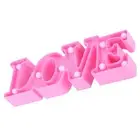 (Pink)LED Night Light Innovative Ambient Lighting For Marriage Proposal