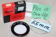 NOS BOWER 55mm Close-Up +10 FILTER, Japan 55mm Macro Close up Plus 10 Filter,NEW