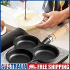 # 3-Cup Cast Iron Egg Frying Pan with Handle Crepe Pan Omelette Pan Fried Egg Pa