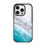 iPhone 16 Pro Impact Case MagSafe Compatible Bahama Beach Transparent Iphone Case By Ann Upton