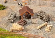 Faller Small Bakehouse with Accessories Building Kit I N Gauge 232359