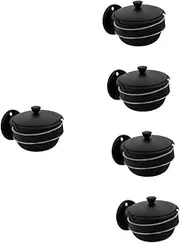 ULTECHNOVO 5pcs Wall Mounted Ashtray Cigarette Ashtray Outdoor Ashtray Bathroom Ashtray for Men Smoking Tray Indoor Ashtray Decorative Ashtrays Storage Container