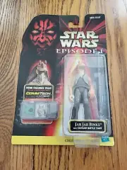 Hasbro Star Wars - Jar Jar Binks w/ Gungan Battle Staff - New