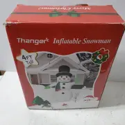 Christmas Inflatables Snowman Outdoor Yard Decorations, Christmas Blow Up 4 foot