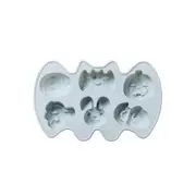 2Pcs Holloween Bat Shaped Fondant Mold Cake Decoration Tool Candy Chocolate Mould Pumpkin Gost Pudding Molds