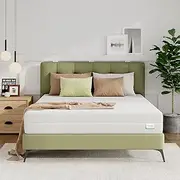[Novilla] Full Mattress, 12 Inch Foam Mattress in a Box, Double Side Sleep Full Size Mattresses with Breathable Fabric Cover for Back & Side Sleeper, Flippable Mattresses with Tight Top