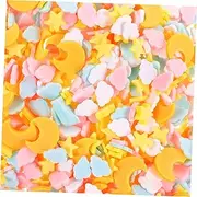 SHERCHPRY Cute Polymer Clay Slices for Nail Art Craft Making Bag of Glitter Polymer Decorations for Makeup Body Art and DIY Projects Unique Designs