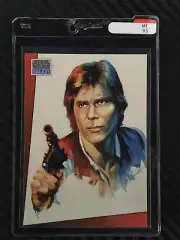 1993 Topps Star Wars Galaxy Han Solo #7 - Taby Card™ Grade MT 9.5