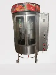 Commercial Gas Duck Roaster Oven - Charcoal Rotisserie Chicken Roasting Machine