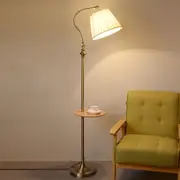 Outway LED Floor Lamp Adjustable Light Stand with Tray Living Room Bedroom