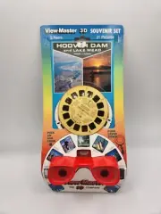 View-Master Hoover Dam and Lake Mead Souvenir Set Viewer with 3 Reels NOS