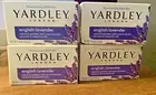 Lot of 4 bars -Yardley of London Soap English Lavender Bar 4.25 oz. NEW IN BOX