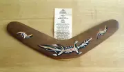 AUSTRALIAN THE JABIRU BOOMERANG 14" HANDCRAFTED BY ABORIGINES ( NEW )