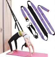 Lertenys Lower Waist Training, Back Bend Aid Trainer - Improve Back and Waist Flexibility for Yoga, Ballet, Dance, Gymnastics Cheerleadingpurple