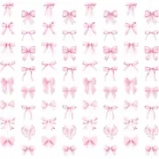 8PCS Pink Bow Birthday Decortions, Bow Hanging Garland Banner, Bow Graland, Pink