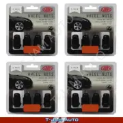 SAAS Wheel Nuts Bulge 12x1.5 Blk 35mm 4x5PK for Renault Medallion