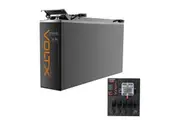 VoltX 12V 200Ah Slim Lithium Battery + Switch Panel ON-OFF Control Box (Connect 12 Devices)