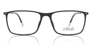 Silhouette Illusion Lite 2944/75 9310 Men's Glasses Black Size 55 - Private Health Rebate - Blue Light Block Available